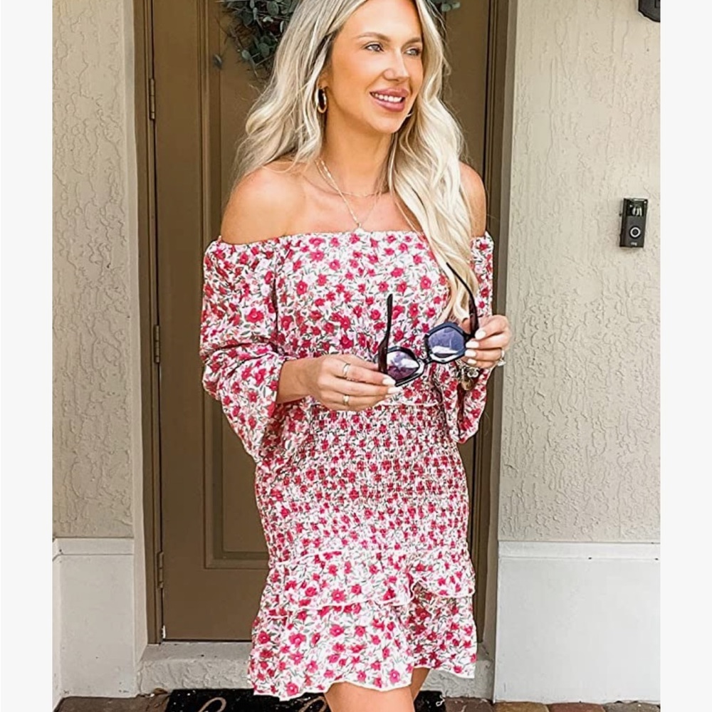 Long Sleeve Spring Summer Dress - Picture 3 of 6